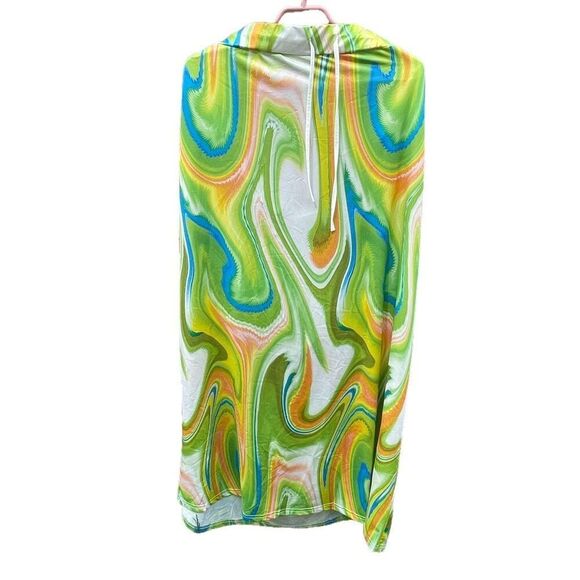 NWT Apple size 4X maxi skirt  wide waist band pockets - Picture 2 of 7